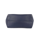 Gucci Navy Blue Swing Leather Tote Bag
