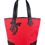 Vivienne Westwood Red Canvas Tote Bag