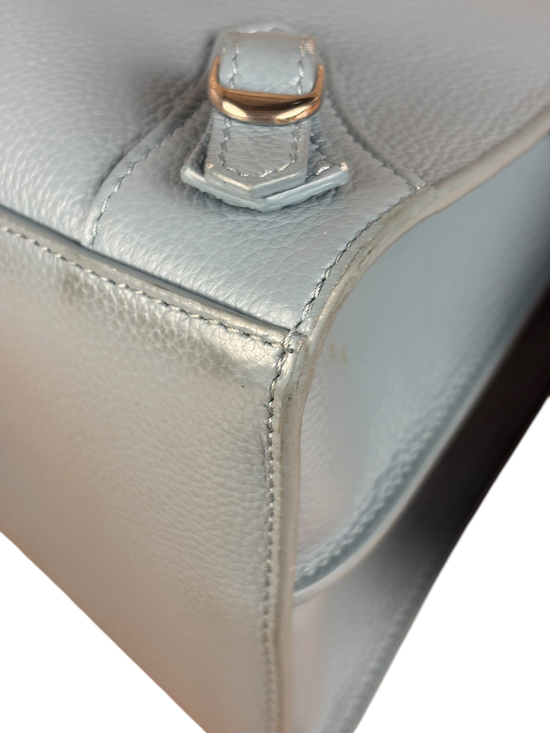 Balenciaga Light Blue Leather Neo Classic City Bag