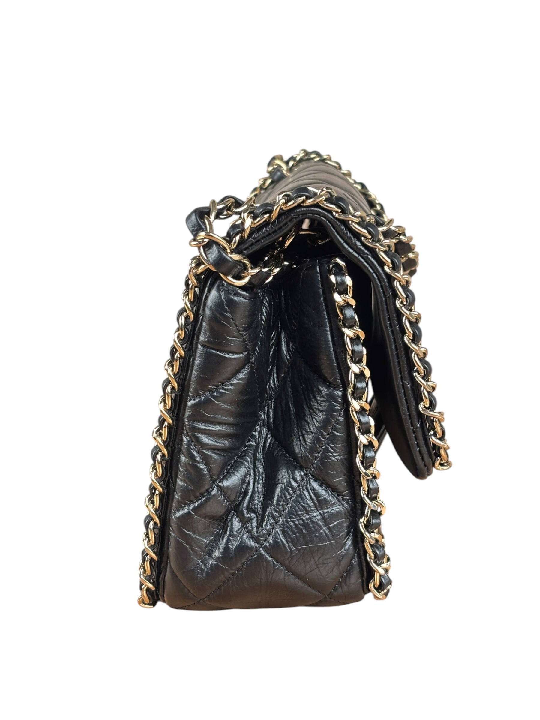 Chanel Black Quilted Leather Flap Bag 2019