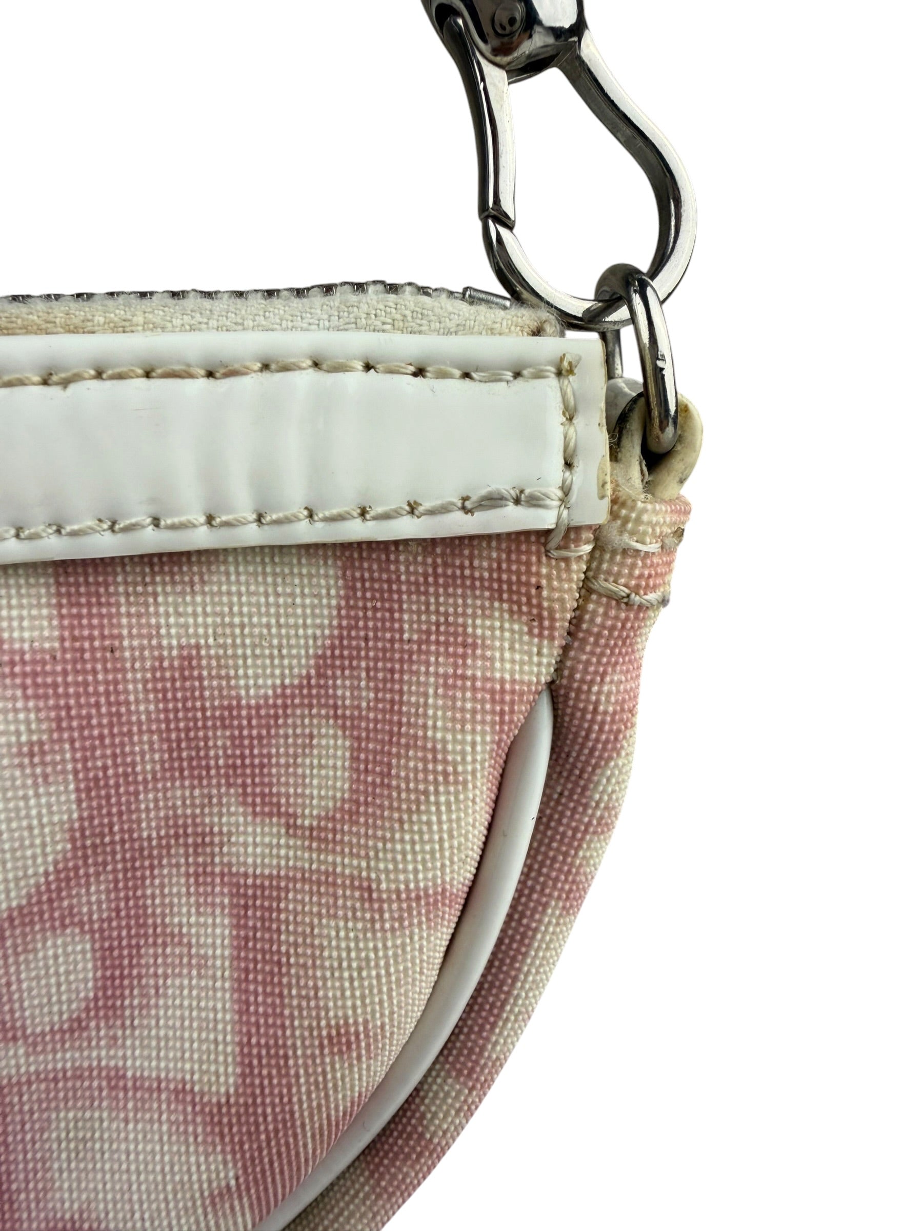 Christian Dior Vintage Monogram Diorissimo Trotter Saddle Pochette