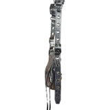 Balenciaga Silver Leather Le Cagole Shoulder Bag
