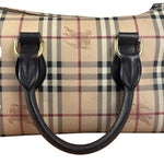 Burberry Vintage House Check Haymarkett Chester Bowling Handbag