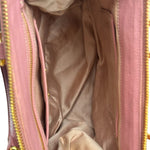 Miu Miu Pink Leather Two-Way Bag