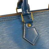 Louis Vuitton Blue Epi Leather Speed 25