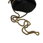 Gucci GG Zumi Cylindrical Black Quilted Leather Shoulder Bag