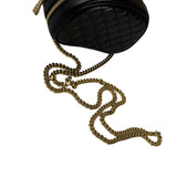 Gucci GG Zumi Cylindrical Black Quilted Leather Shoulder Bag