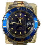 Invicta 2 Tone "Bluesy" Automatic Watch