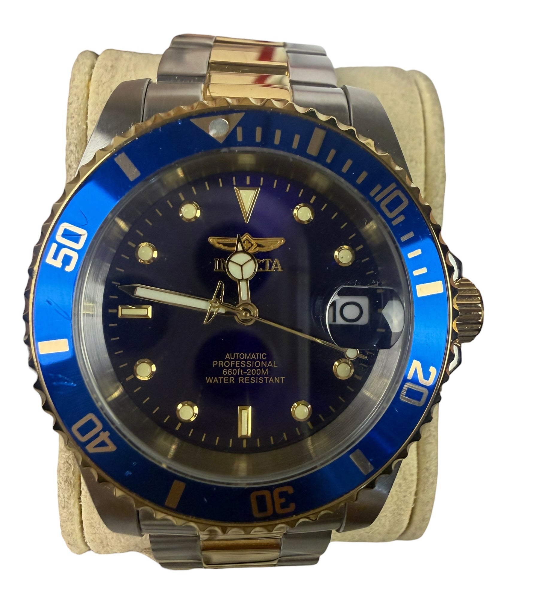Invicta 2 Tone "Bluesy" Automatic Watch