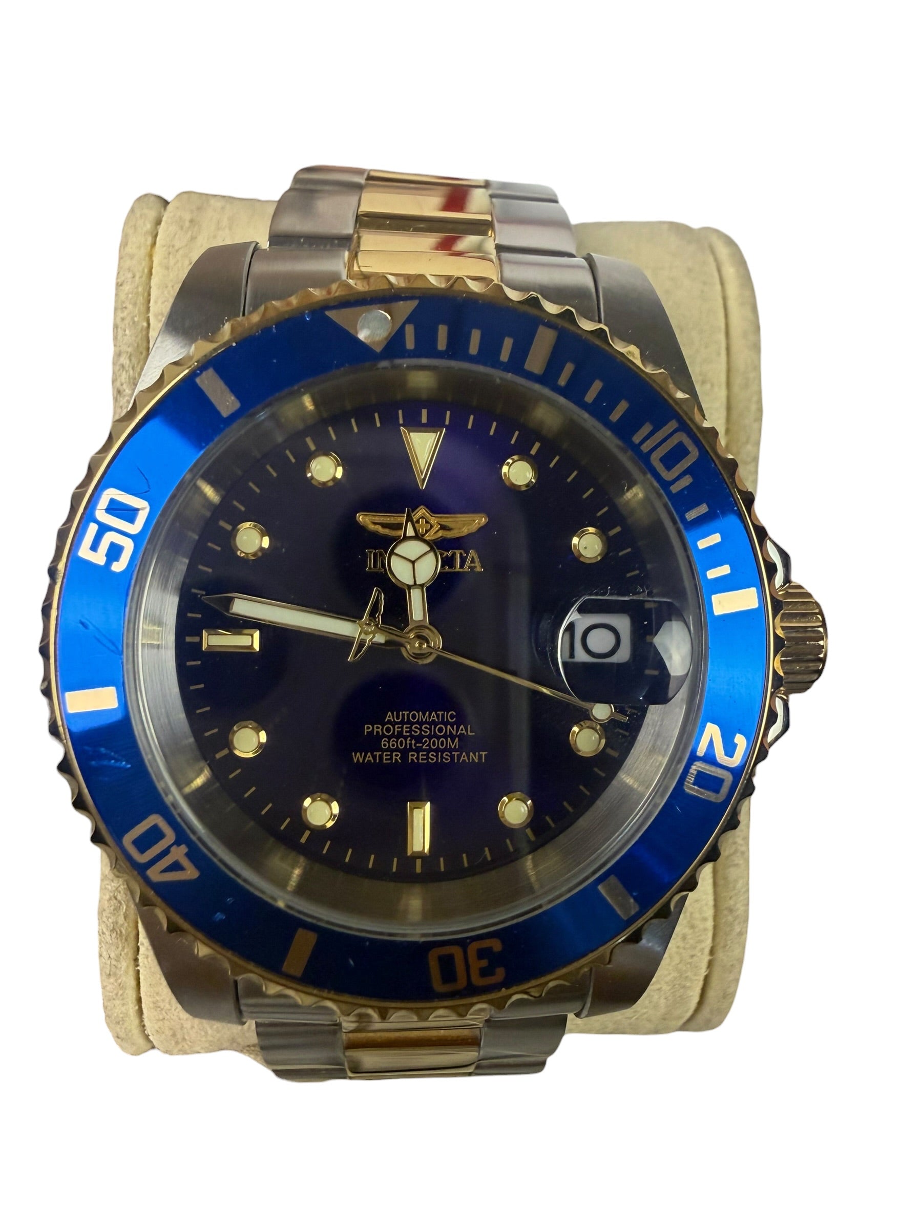 Invicta 2 Tone "Bluesy" Automatic Watch