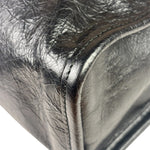 Gucci Black Leather Zip Clutch