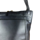 Balenciaga Black Leather Kendall Bucket Bag
