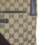 Gucci GG Vintage Beige/Brown Canvas Crossbody Bag