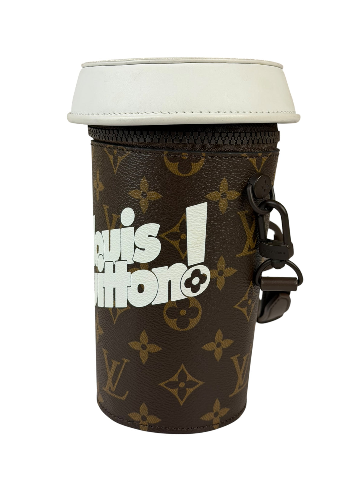 Louis Vuitton Limited Edition Monogram Coffee Cup Shoulder Bag