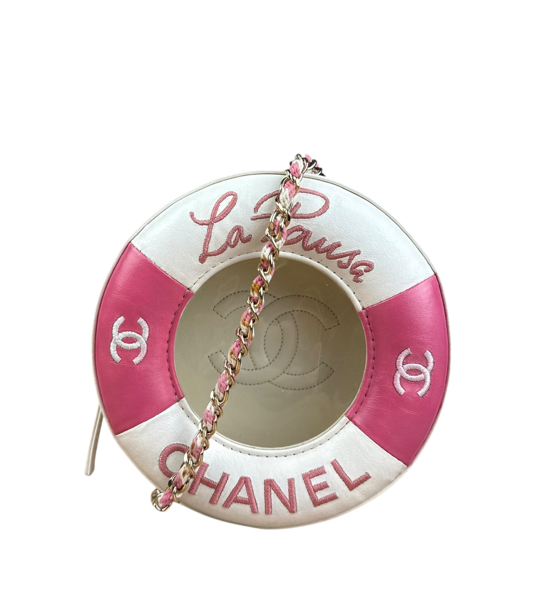 Chanel Limited Edition Pink Lifesaver Bag 2018