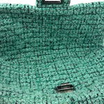 Chanel Green Tweed Easy Reissue Flap Bag 2009