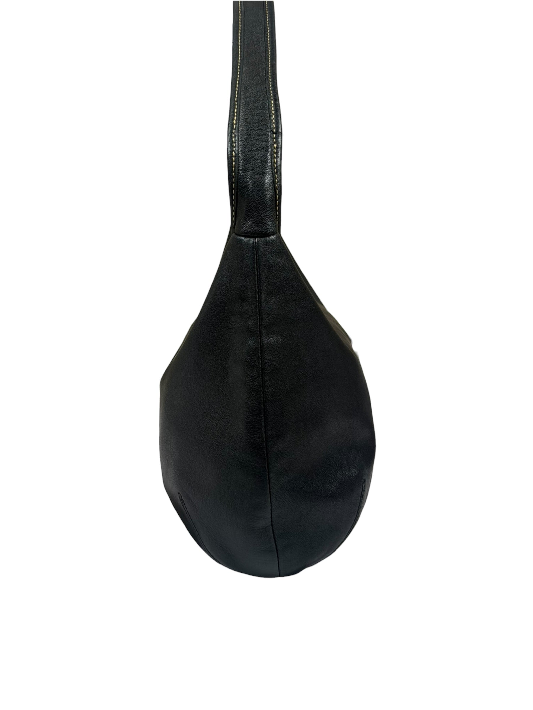 Coach Black Leather Ergo Hobo Bag