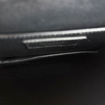 Saint Laurent Black Monogram Patent Leather Shoulder Bag