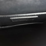 Saint Laurent Black Monogram Patent Leather Shoulder Bag