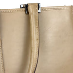 Gucci Vintage Beige Leather Jackie Tote Bag