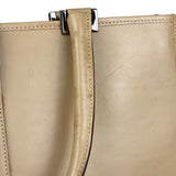 Gucci Vintage Beige Leather Jackie Tote Bag
