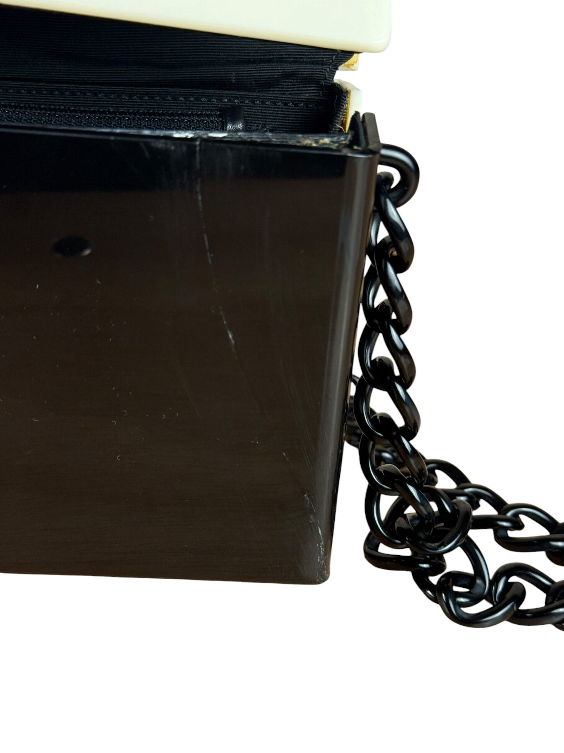 Chanel Plexi Coco Flap Crossbody 2000