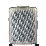 Christian Dior Blue/Silver Trotter Rimowa Suitcase