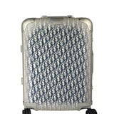 Christian Dior Blue/Silver Trotter Rimowa Suitcase