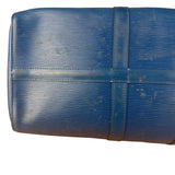 Louis Vuitton Vintage Blue Epi Leather Keepall