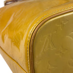 Louis Vuitton Yellow Vernis Houston Tote MM