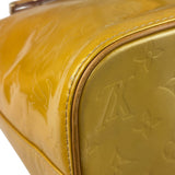 Louis Vuitton Yellow Vernis Houston Tote MM