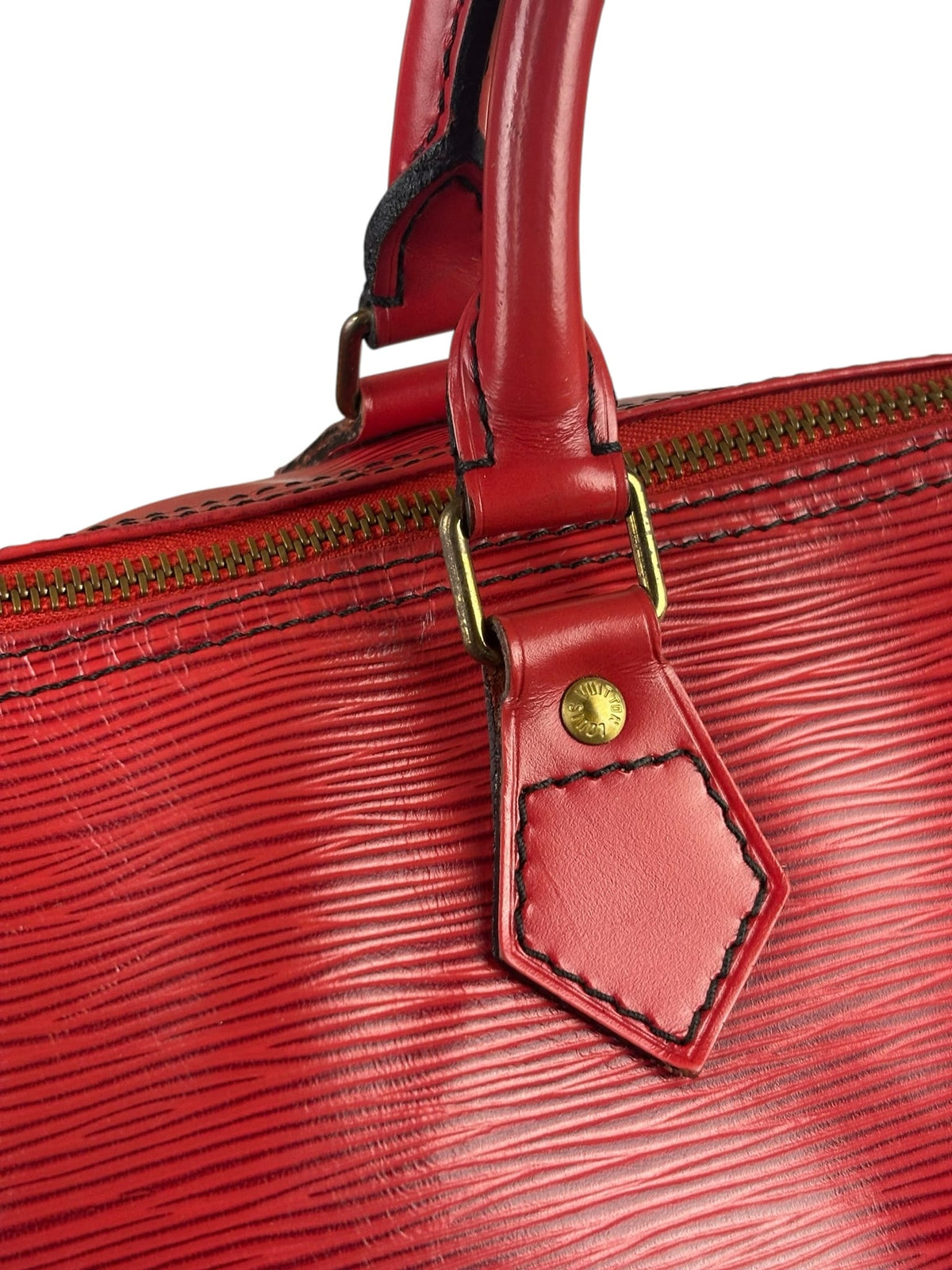 Louis Vuitton Red Epi Leather Speedy 30