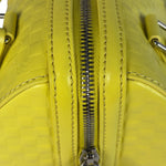 Louis Vuitton Yellow Damier Facette Cube Speedy 20