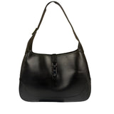 Gucci Black Leather Jackie Hobo Bag