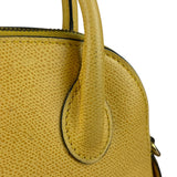 Celine Yellow Leather Dome 2Way Handbag