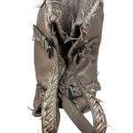 Bottega Veneta Intrecciato Leather Fringe Handbag
