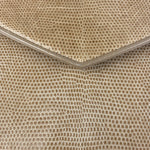 Yves Saint Laurent Vintage Beige Lizard Shoulder Bag