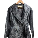 Karl Lagerfeld Shiny Black Jacket