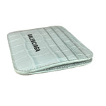 Balenciaga Leather Crocodile Cash Cardholder