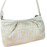 Fendi Sparkle Zucca Pochette Shoulder Bag