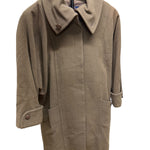 Miss Chloé Brown Wool Trench Coat
