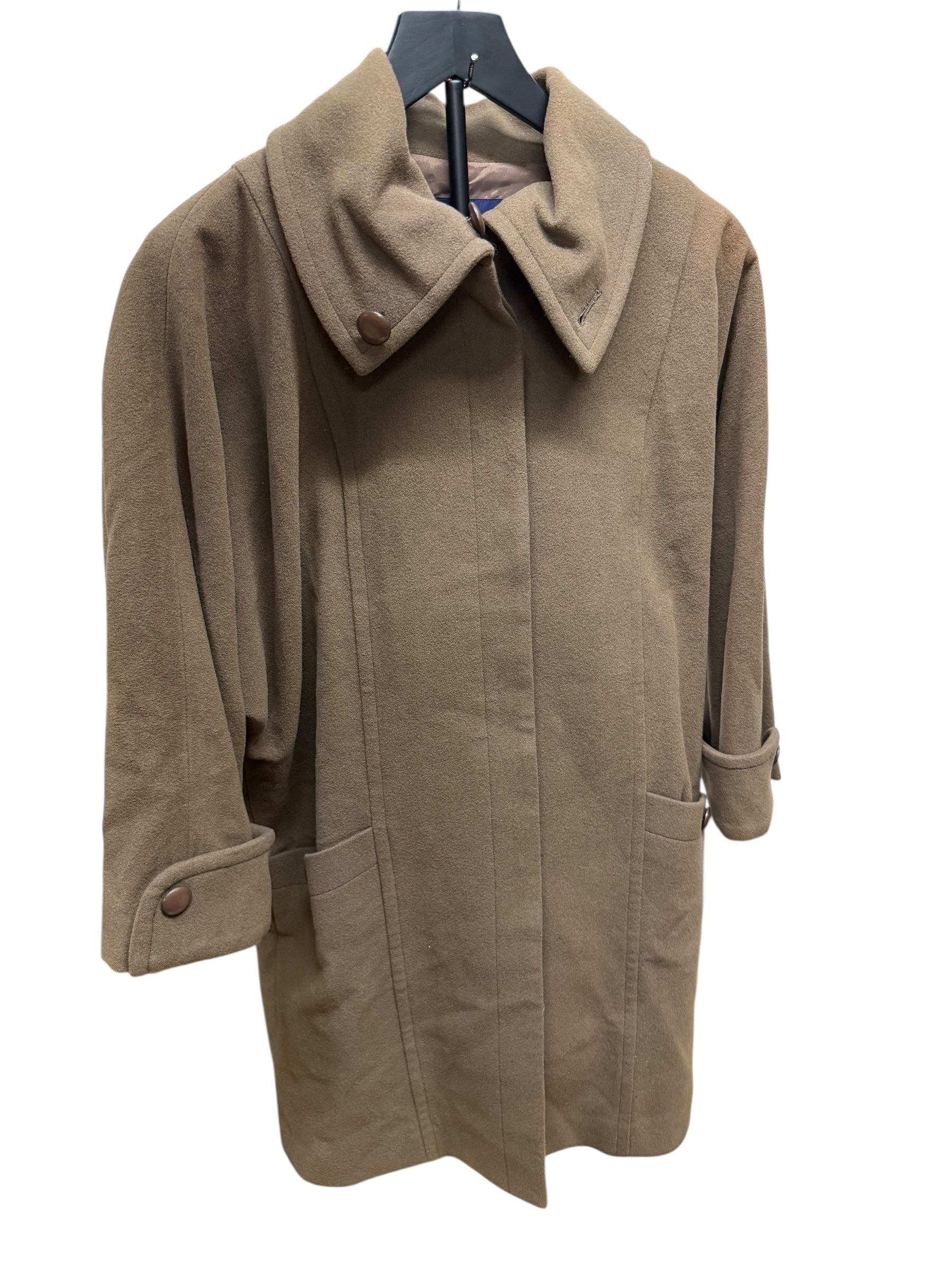 Miss Chloé Brown Wool Trench Coat