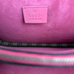 Gucci Pierced Heart Patches Dionysus Chain Shoulder Bag