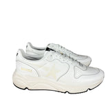 Golden Goose White Running Sole Sneakers