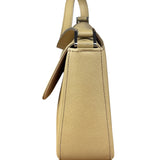 Burberry Vintage Saffiano Leather Flap Shoulder Bag