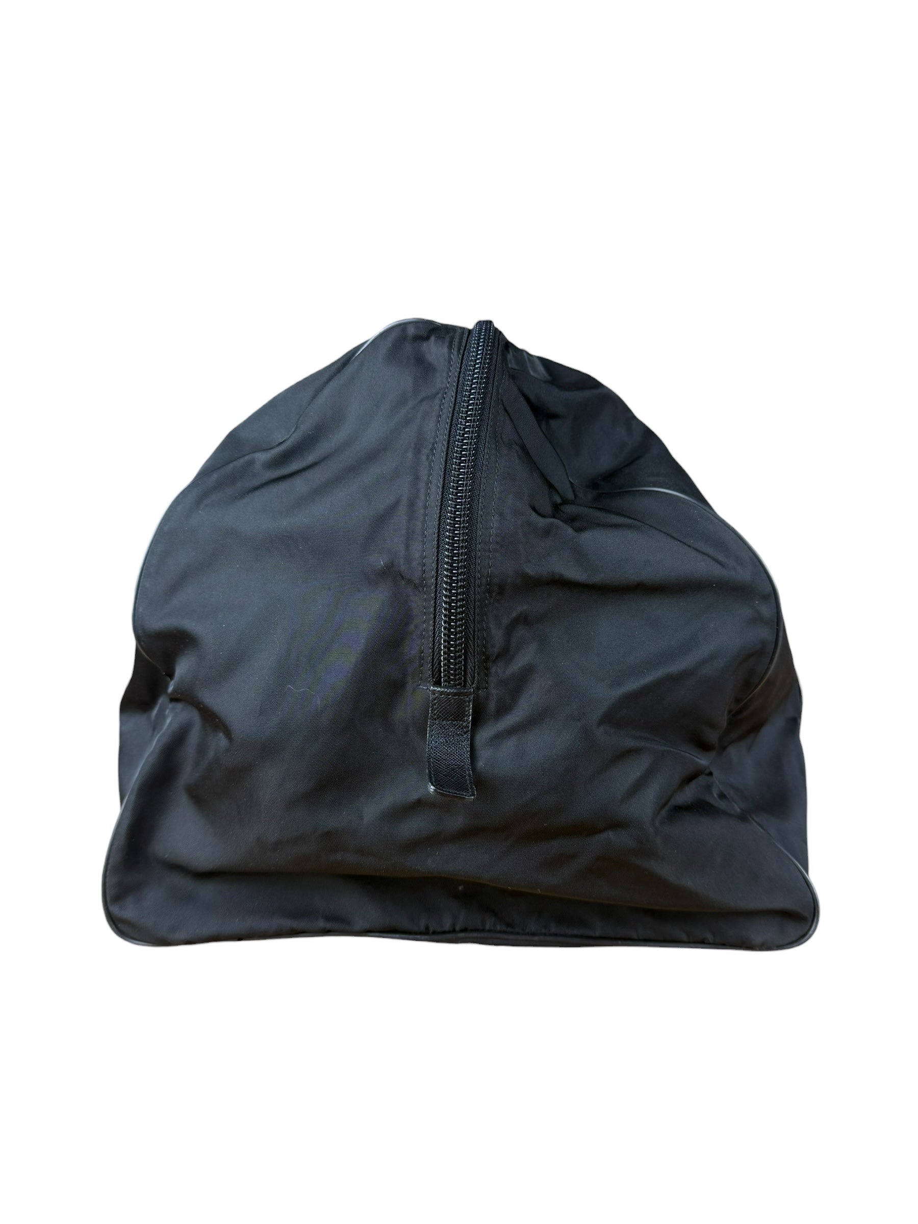 Prada Black Nylon Weekender Bag
