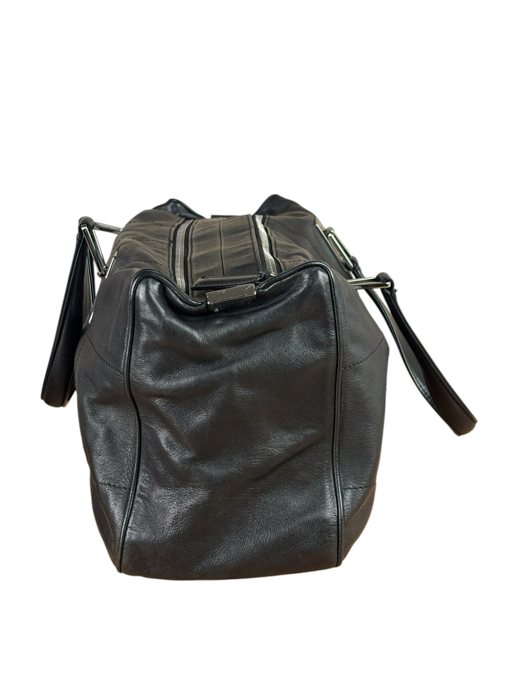 Chanel Black Wild Chocolate Bar Bowler Bag 2002