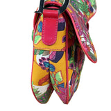 Christian Dior Floral Saddle Bag "Hawaiian Glamour"