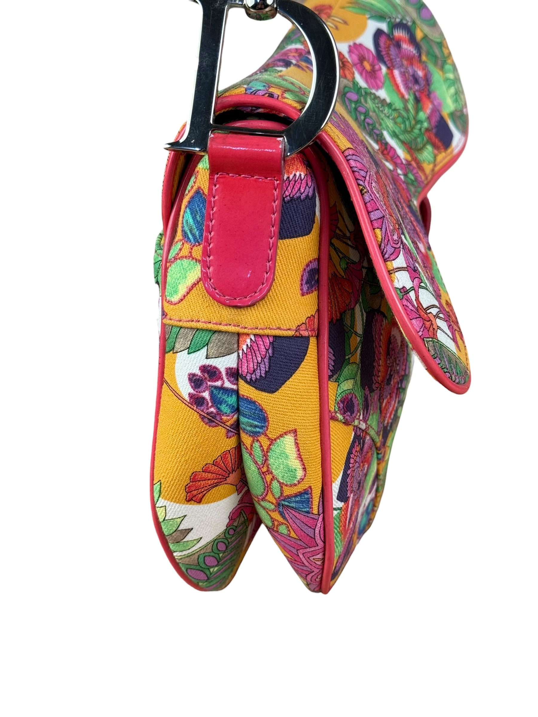 Christian Dior Floral Saddle Bag "Hawaiian Glamour"