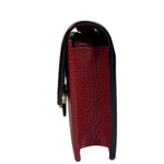 Gucci Red Leather GG Logo Wallet On Chain